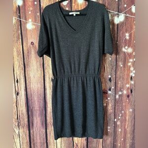 Evan Picone Charcoal Midi Dress